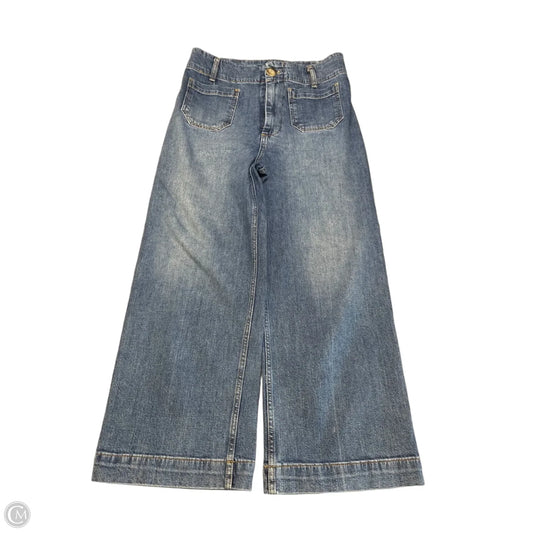 Jeans Wide Leg By Pilcro In Blue Denim, Size: 6
