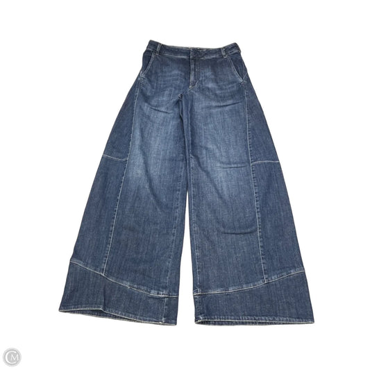 Jeans Wide Leg By Pilcro In Blue Denim, Size: 6