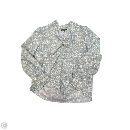 Blouse Long Sleeve By Adrianna Papell In Green, Size: M