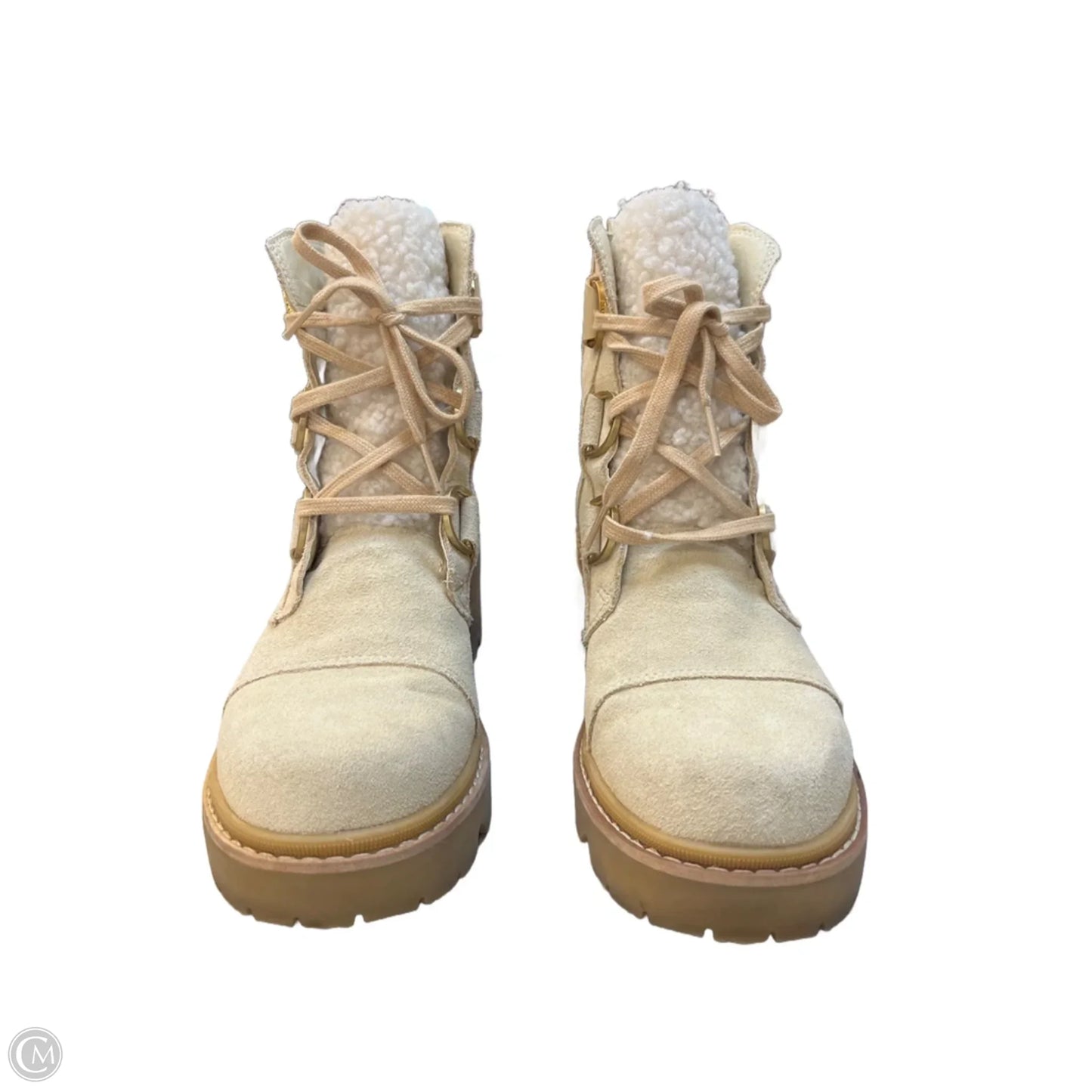 Boots Mid-calf Heels By Sorel In Tan, Size: 8.5