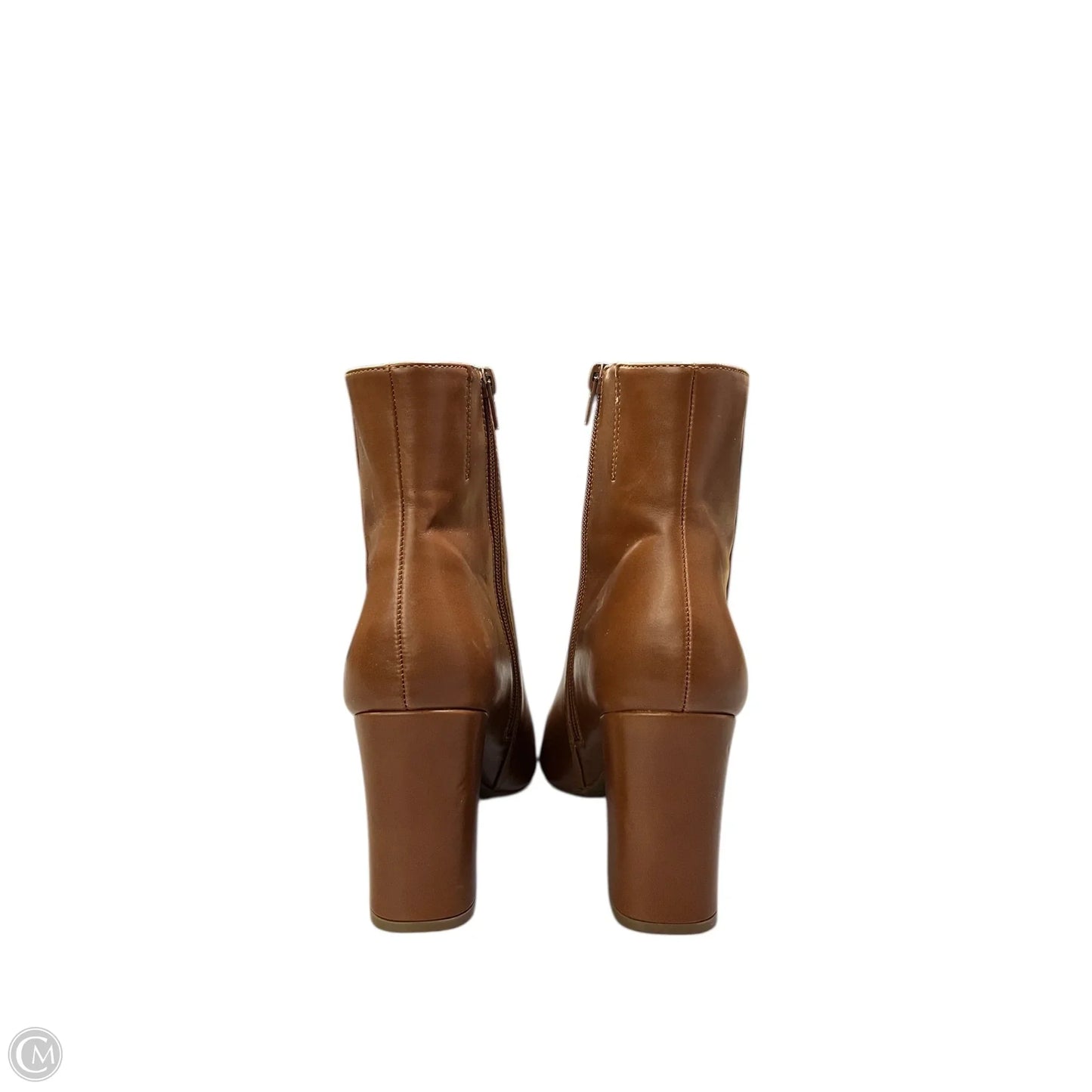 Boots Mid-calf Heels By Madden Girl In Brown, Size: 8.5