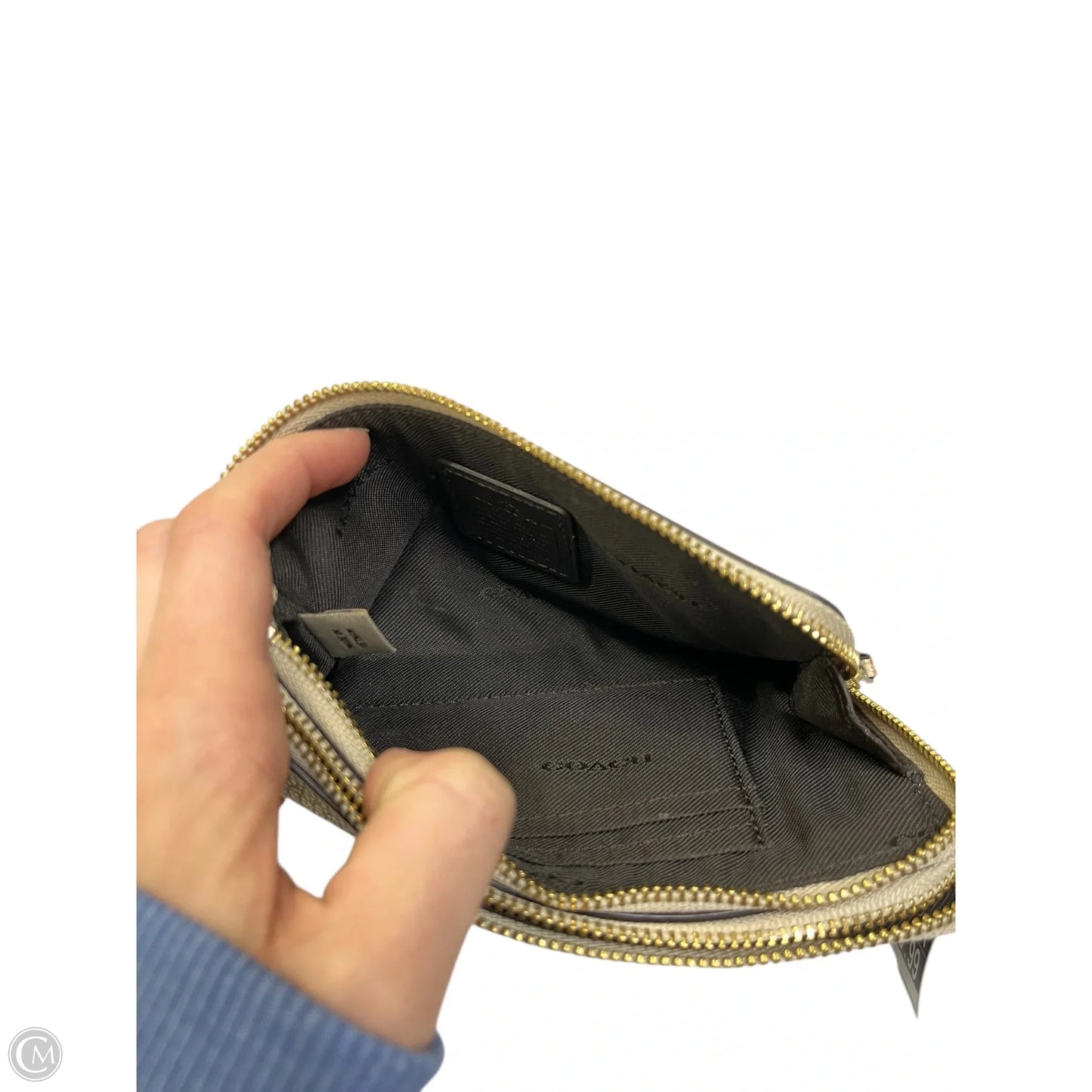 Wristlet Designer By Coach, Size: Small