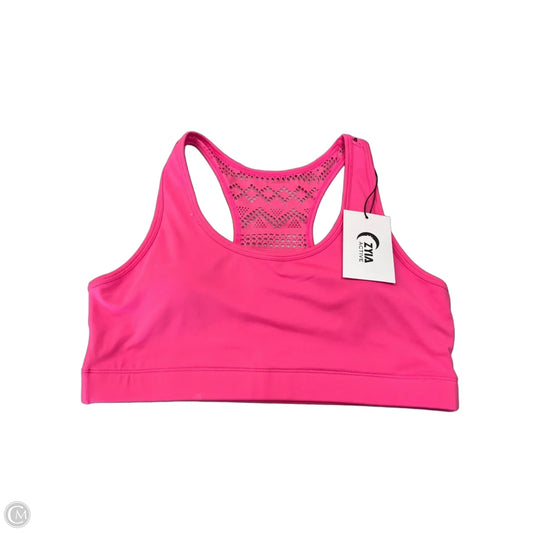 Athletic Bra By Zyia In Pink, Size: Xl