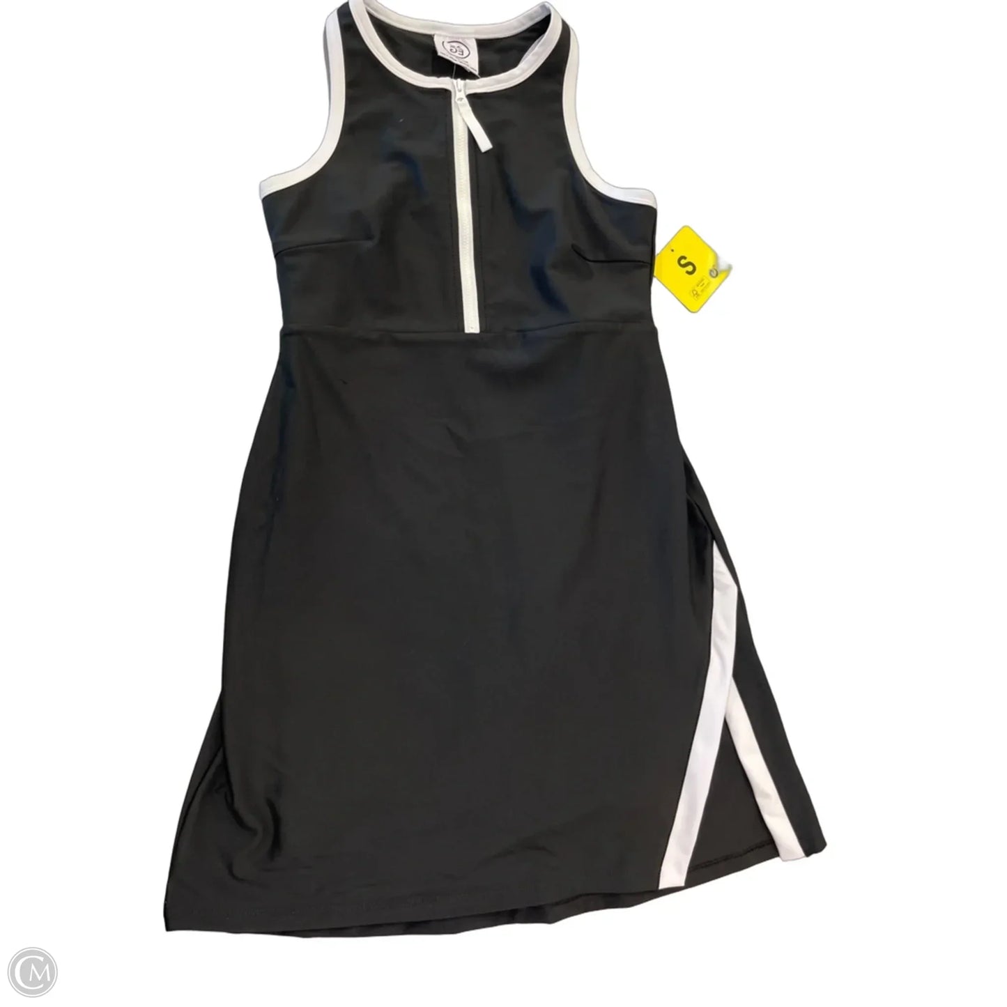 Athletic Dress By Sage In Black & White, Size: S