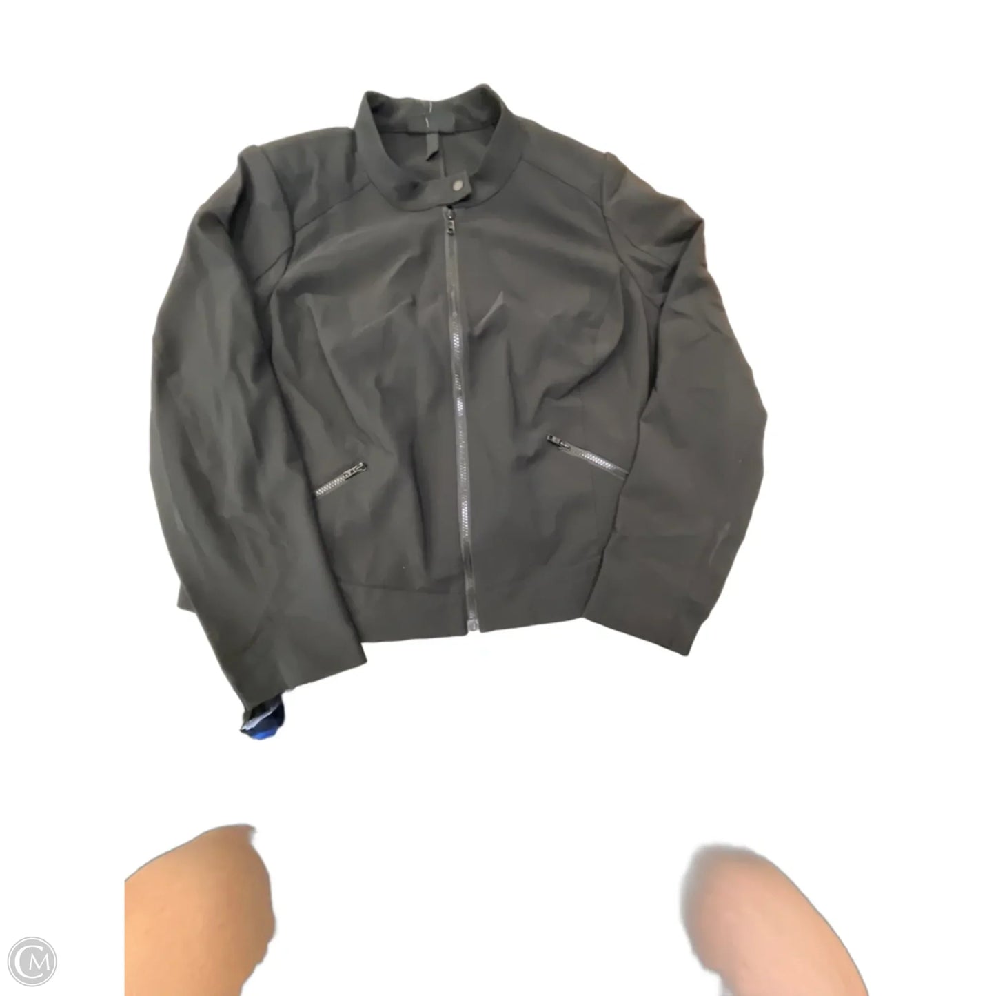 Jacket Moto By Lane Bryant In Black, Size: 2x