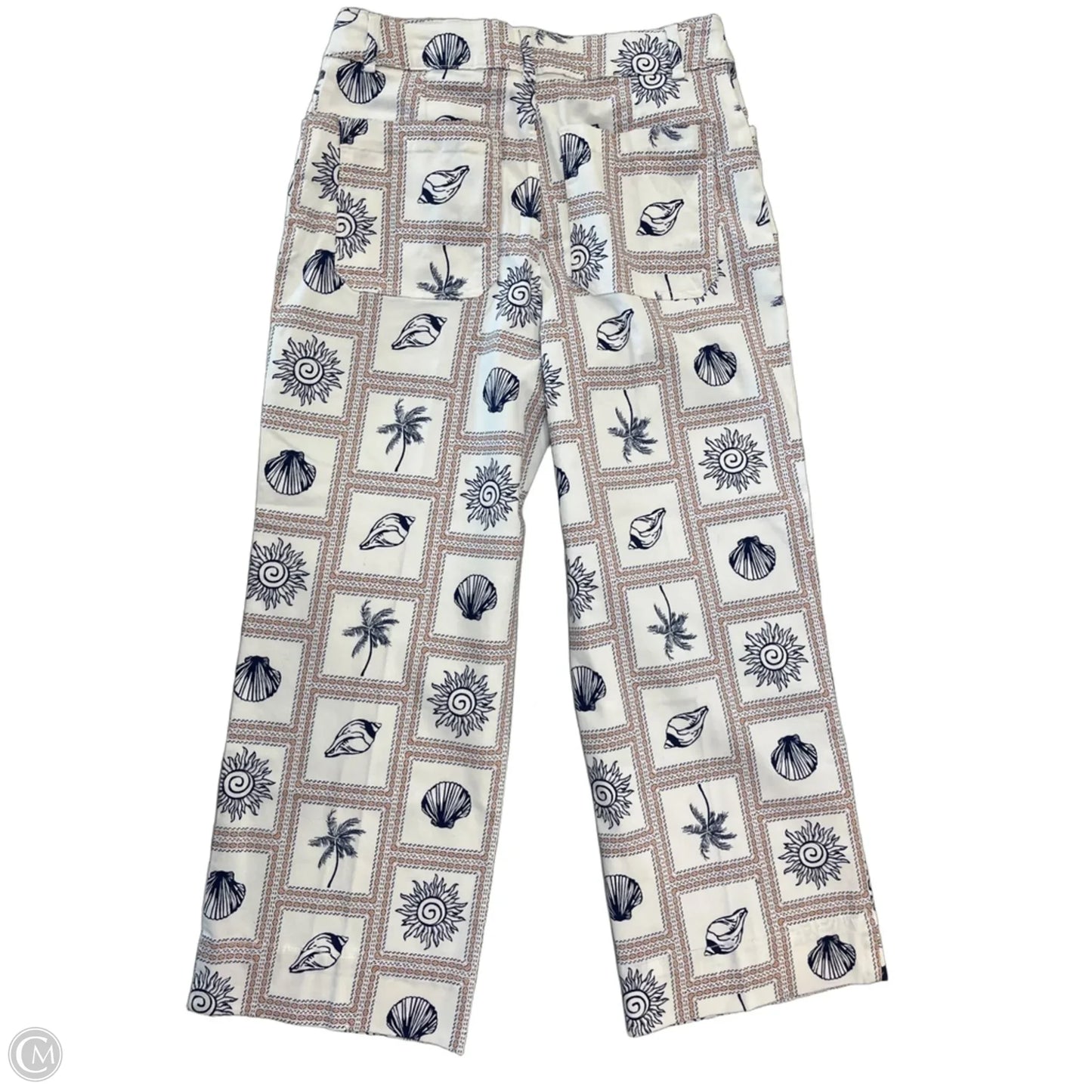 Pants Cropped By Bagatelle In Cream, Size: 8