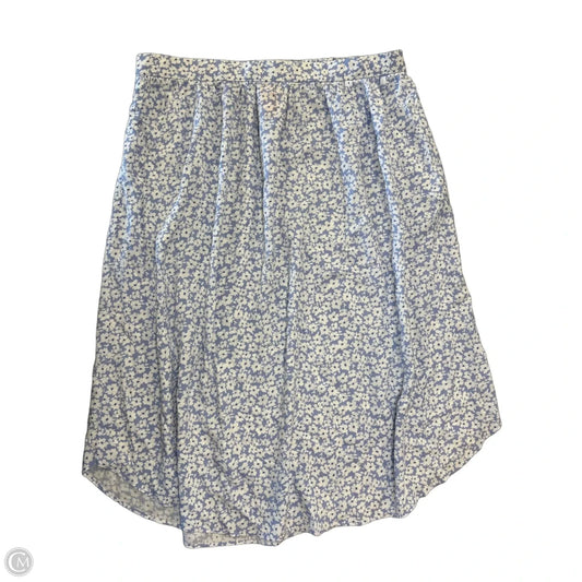 Skirt Midi By J. Crew In Blue, Size: Xl