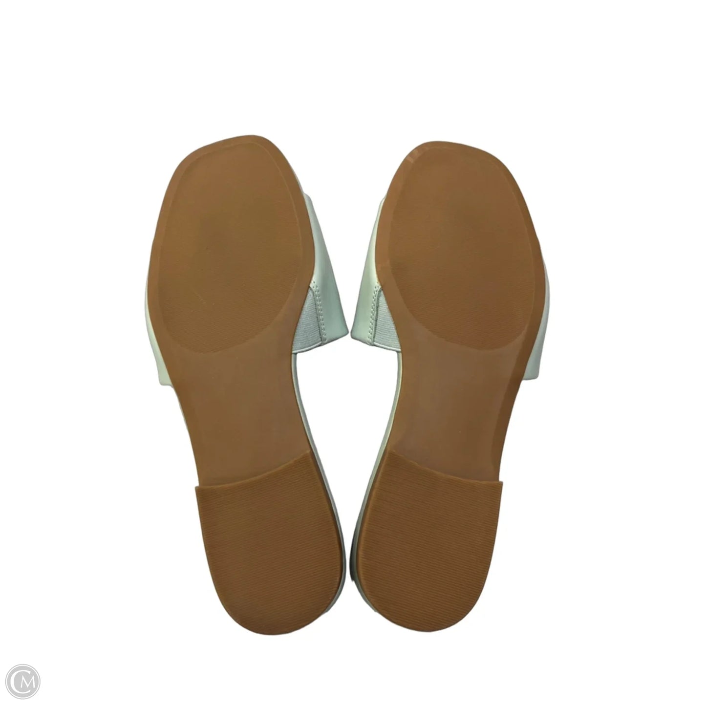 Sandals Flats By Nordstrom In Aqua, Size: 7