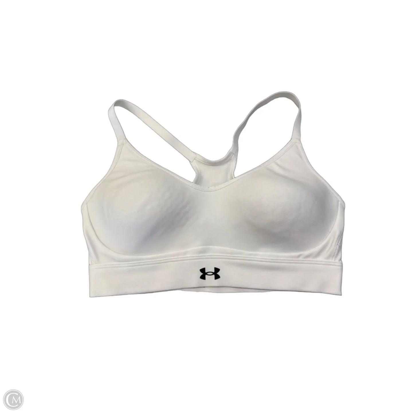Athletic Bra By Under Armour In White, Size: S