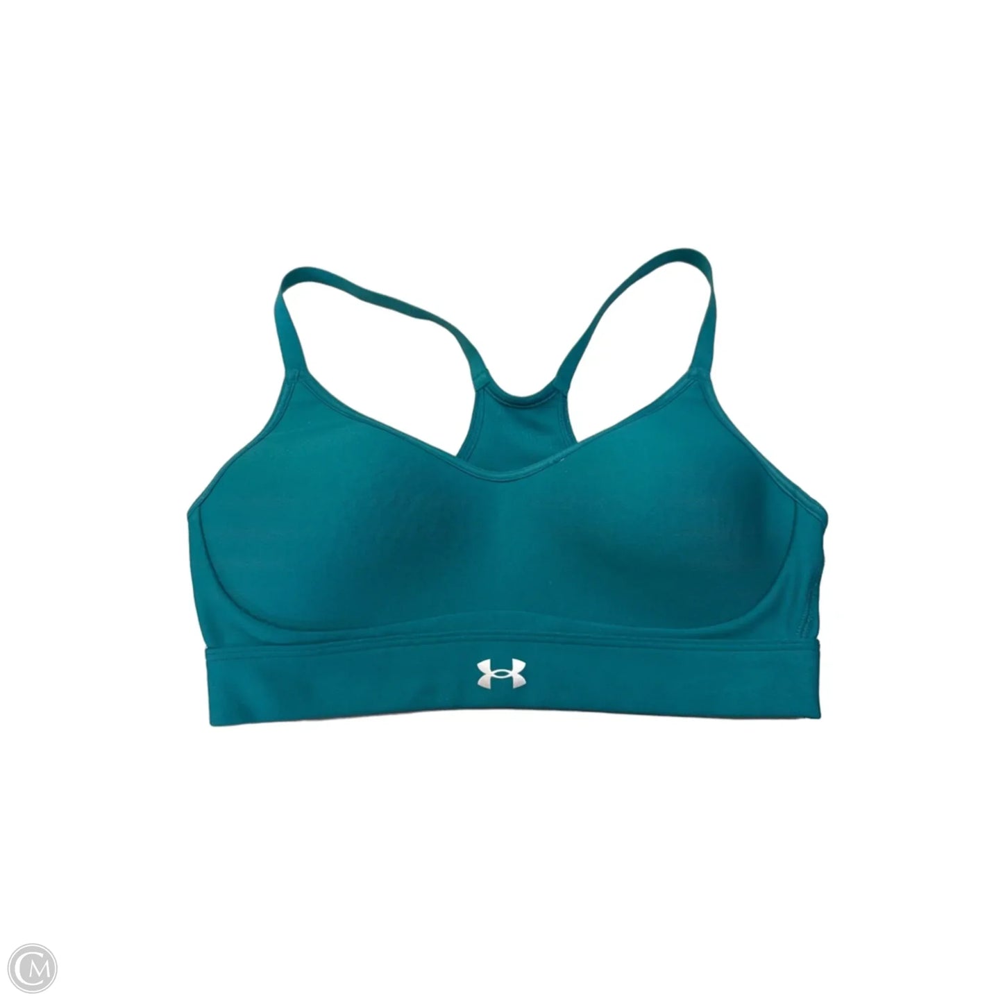 Athletic Bra By Under Armour In Teal, Size: S