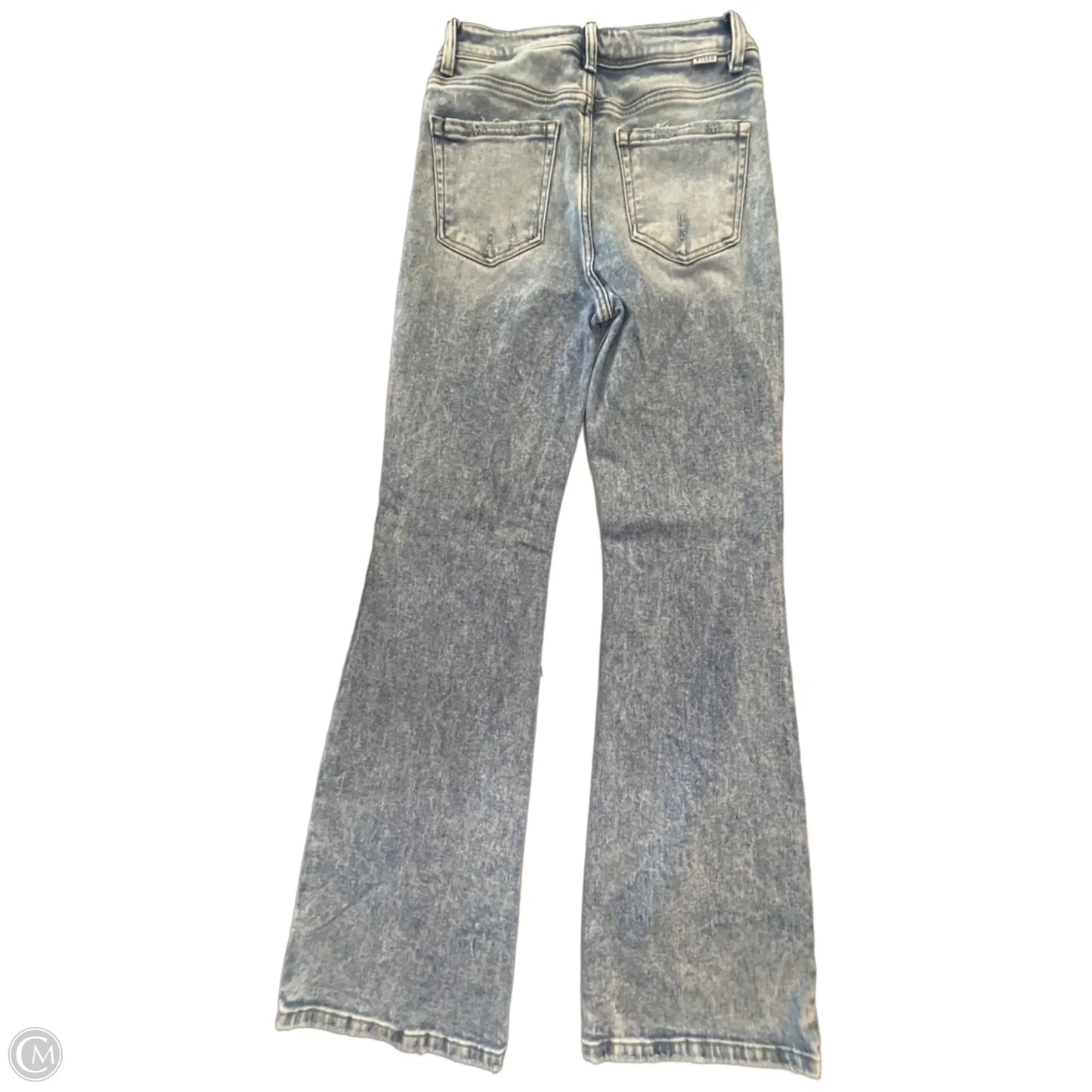 Jeans Flared By Risen In Blue Denim, Size: 6