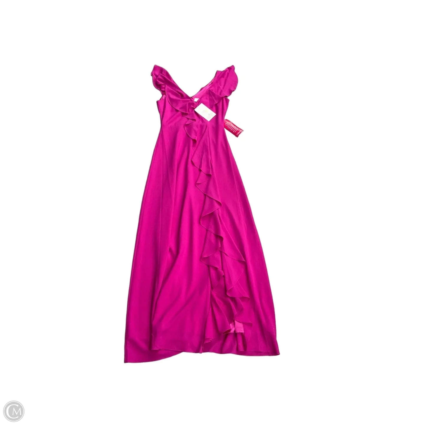 Dress Party Long By Badgley Mischka In Pink, Size: Xs