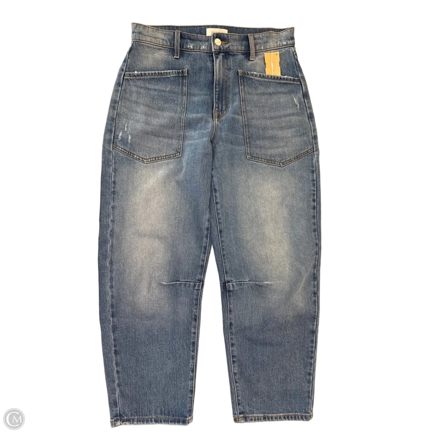 Jeans Wide Leg By Evereve In Blue Denim, Size: 4