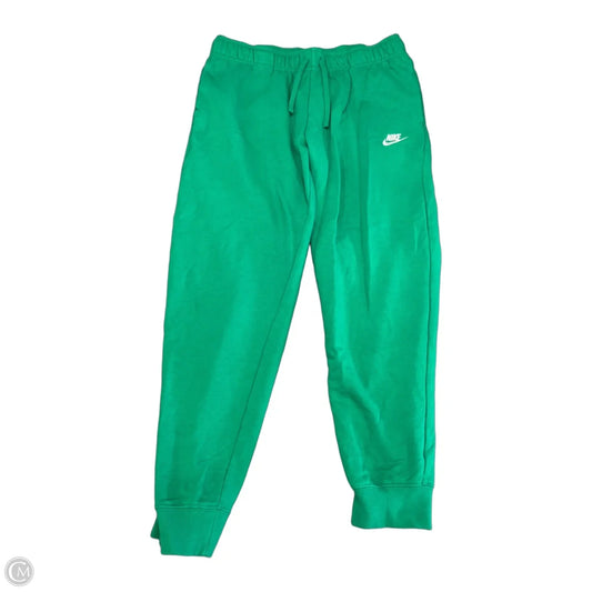 Athletic Pants By Nike In Green, Size: L