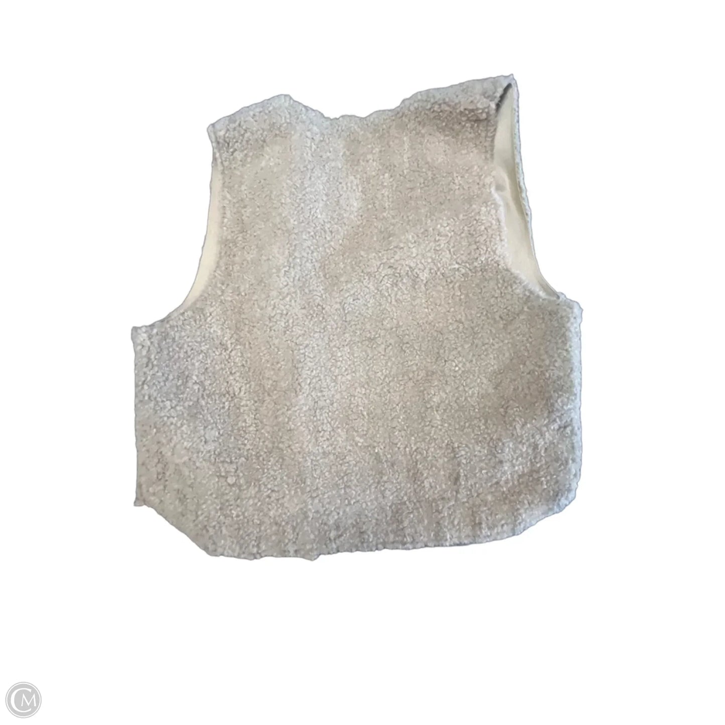 Vest Faux Fur & Sherpa By Vici In Tan, Size: M