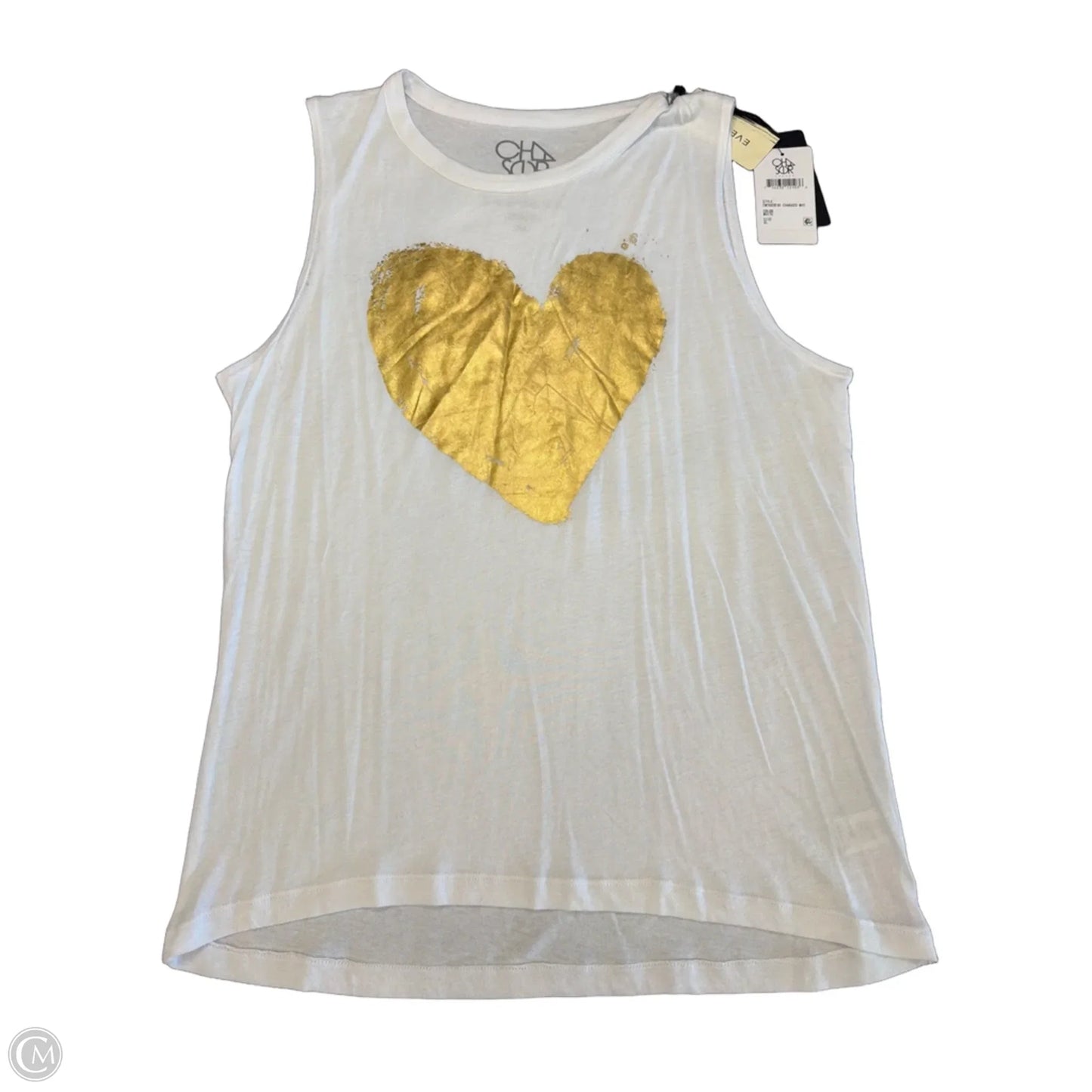 Top Sleeveless By Evereve In White, Size: Xl