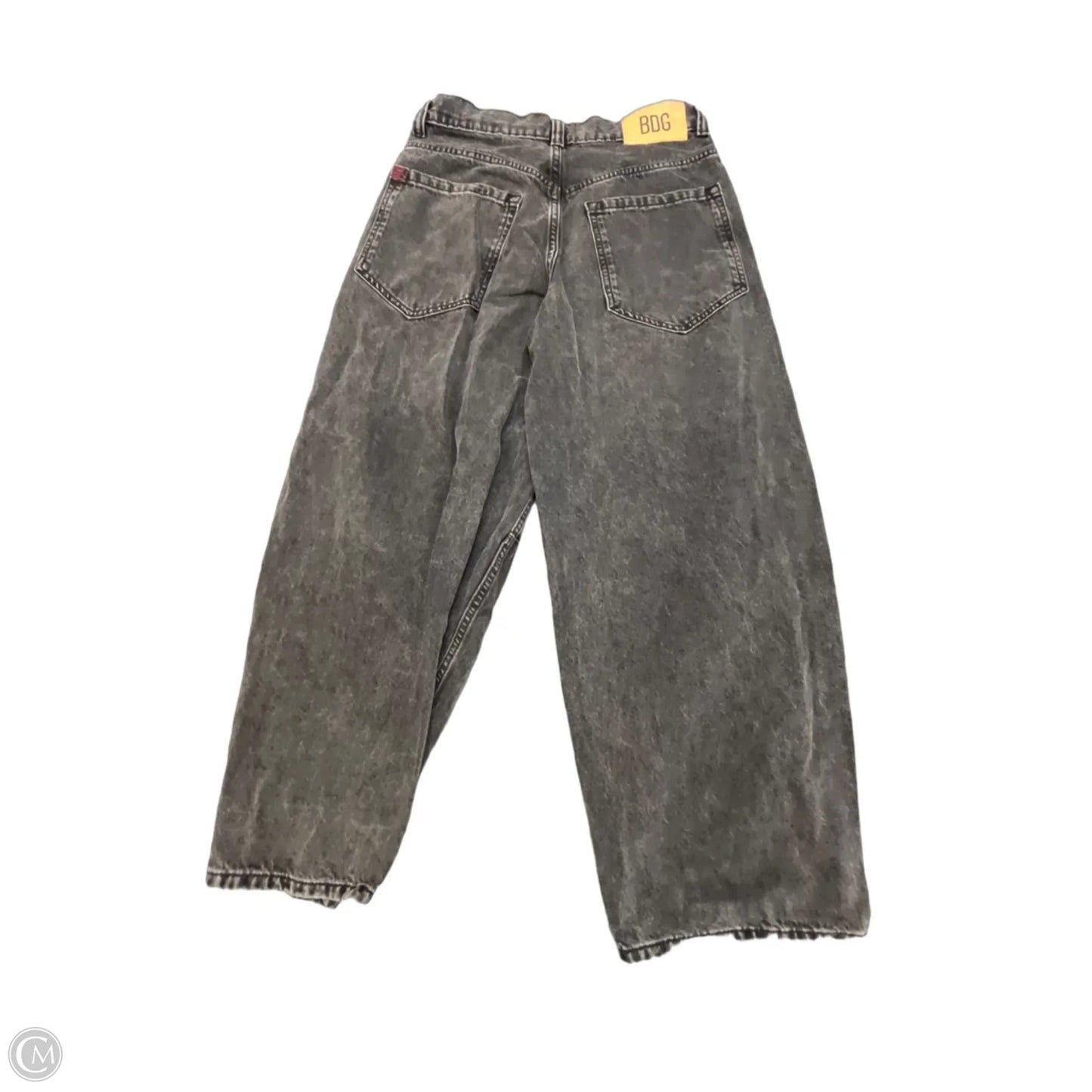 Jeans Wide Leg By Bdg In Black Denim, Size: 0