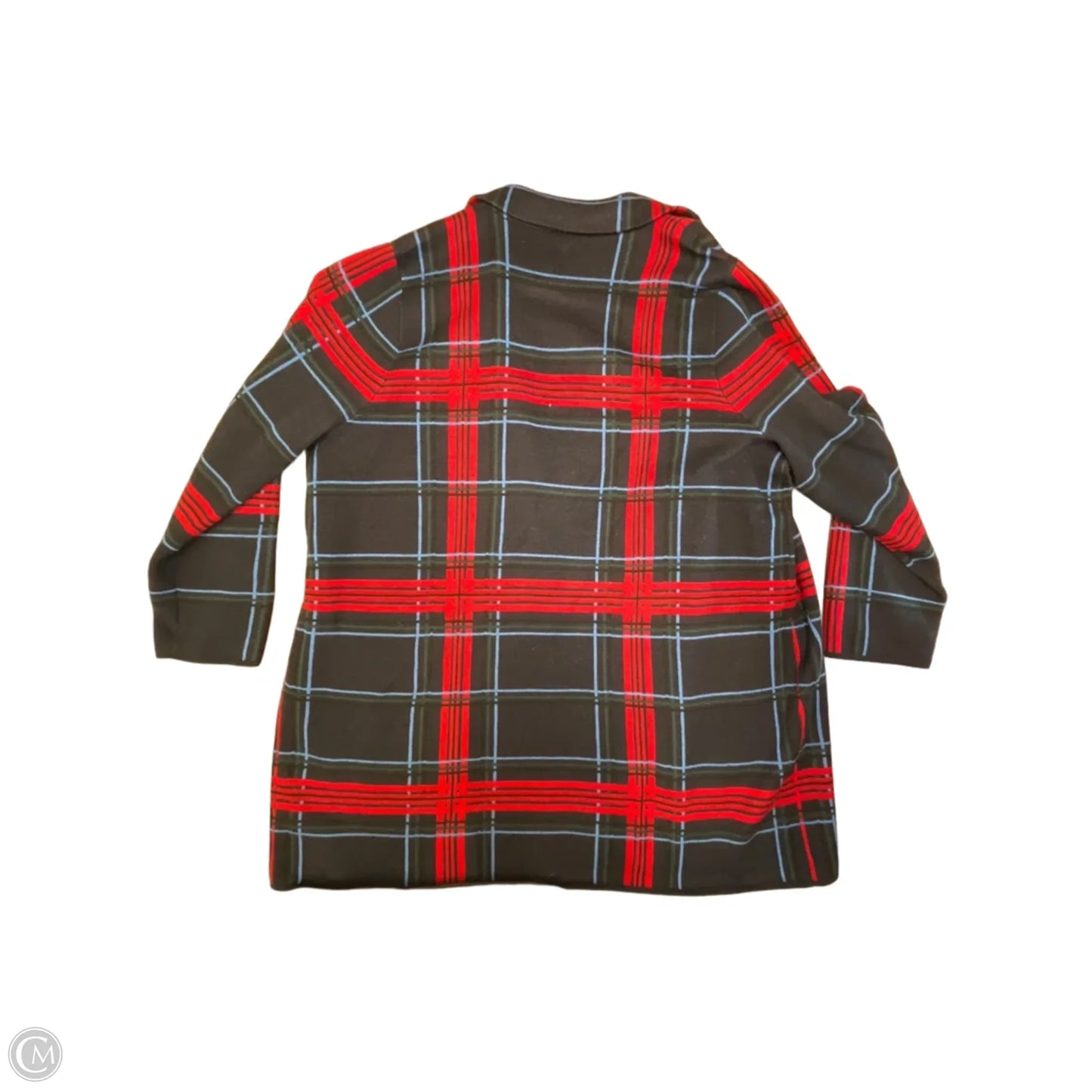 Blazer By Talbots In Plaid Pattern, Size: 2x