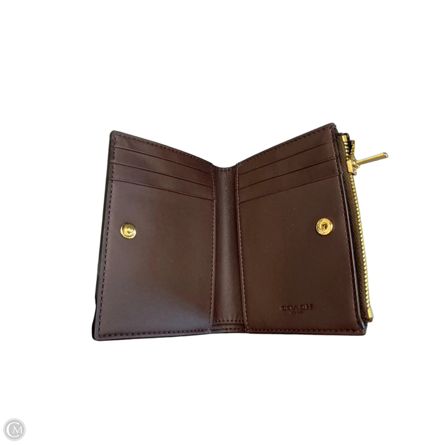 Wallet Designer By Coach, Size: Small