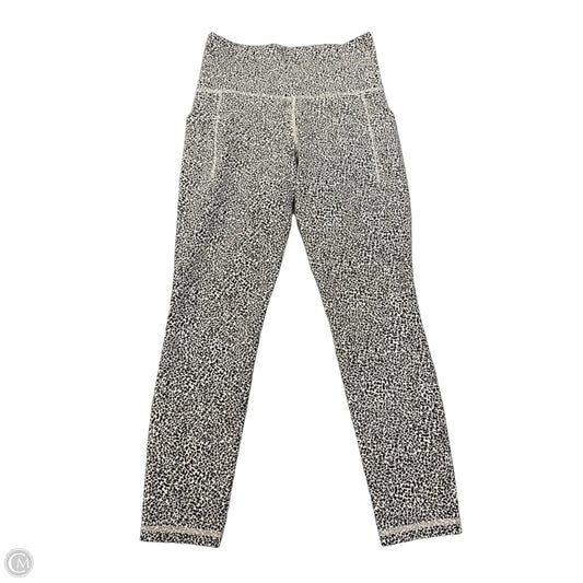 Athletic Leggings By Athleta In Black & White, Size: Xs