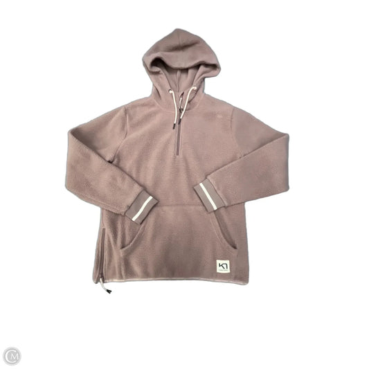 Jacket Fleece By Clothes Mentor In Mauve, Size: L