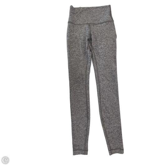 Athletic Leggings By Lululemon In Grey, Size: S