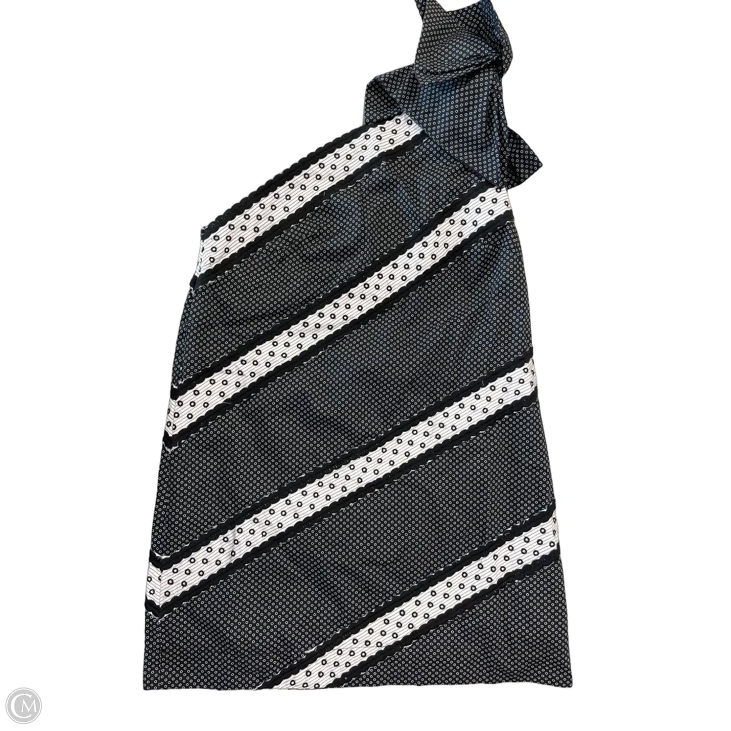 Dress Casual Short By Maeve In Black & Cream, Size: S