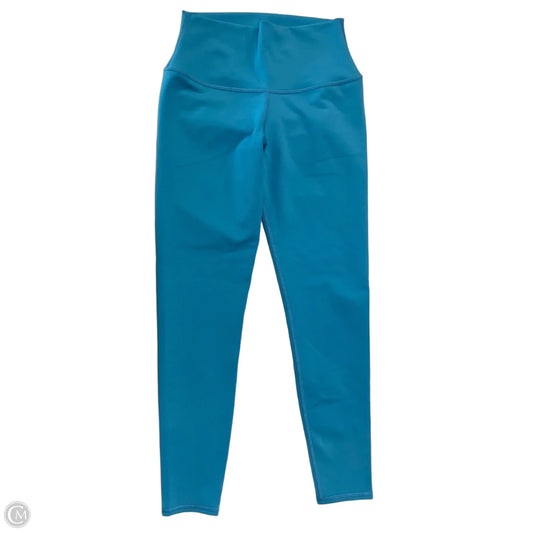 Athletic Leggings By Alo In Aqua, Size: Xs