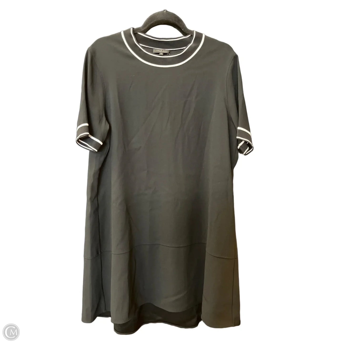 Dress Casual Midi By Rag And Bone In Black, Size: L