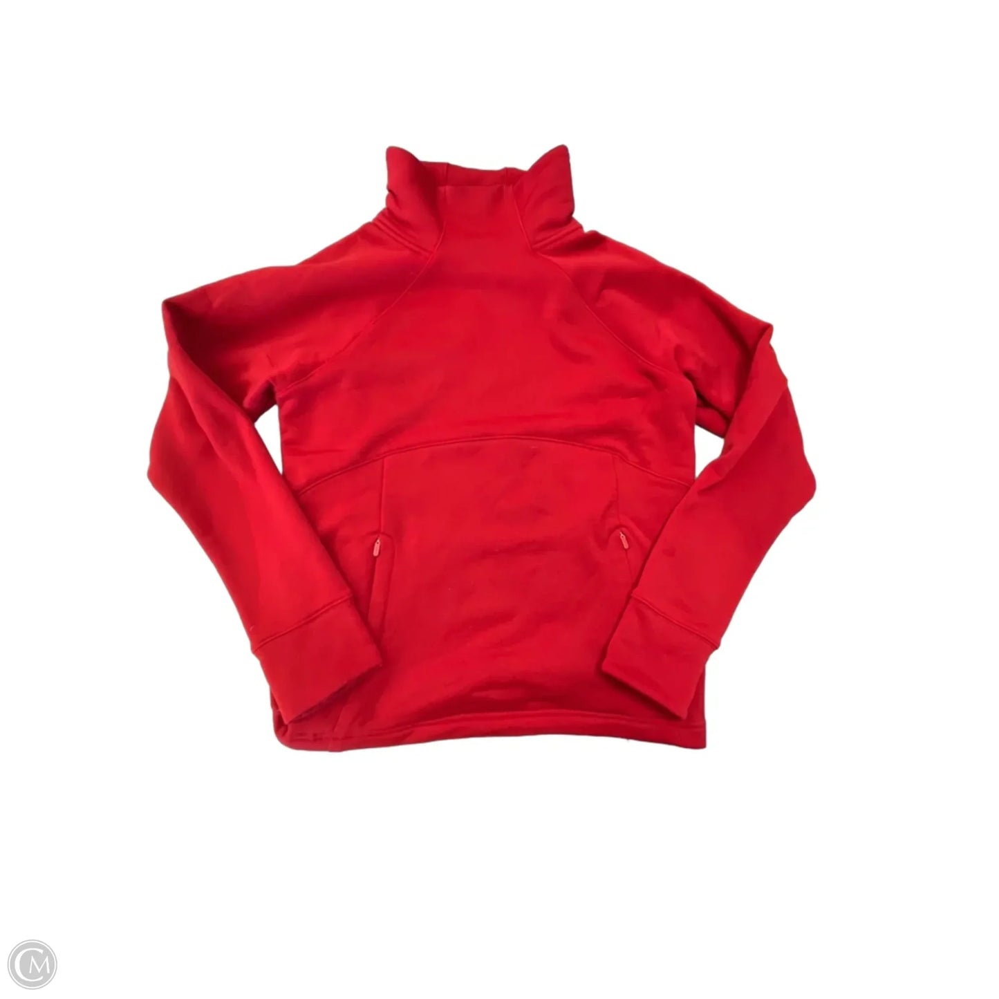 Athletic Sweatshirt Collar By Athleta In Red, Size: M