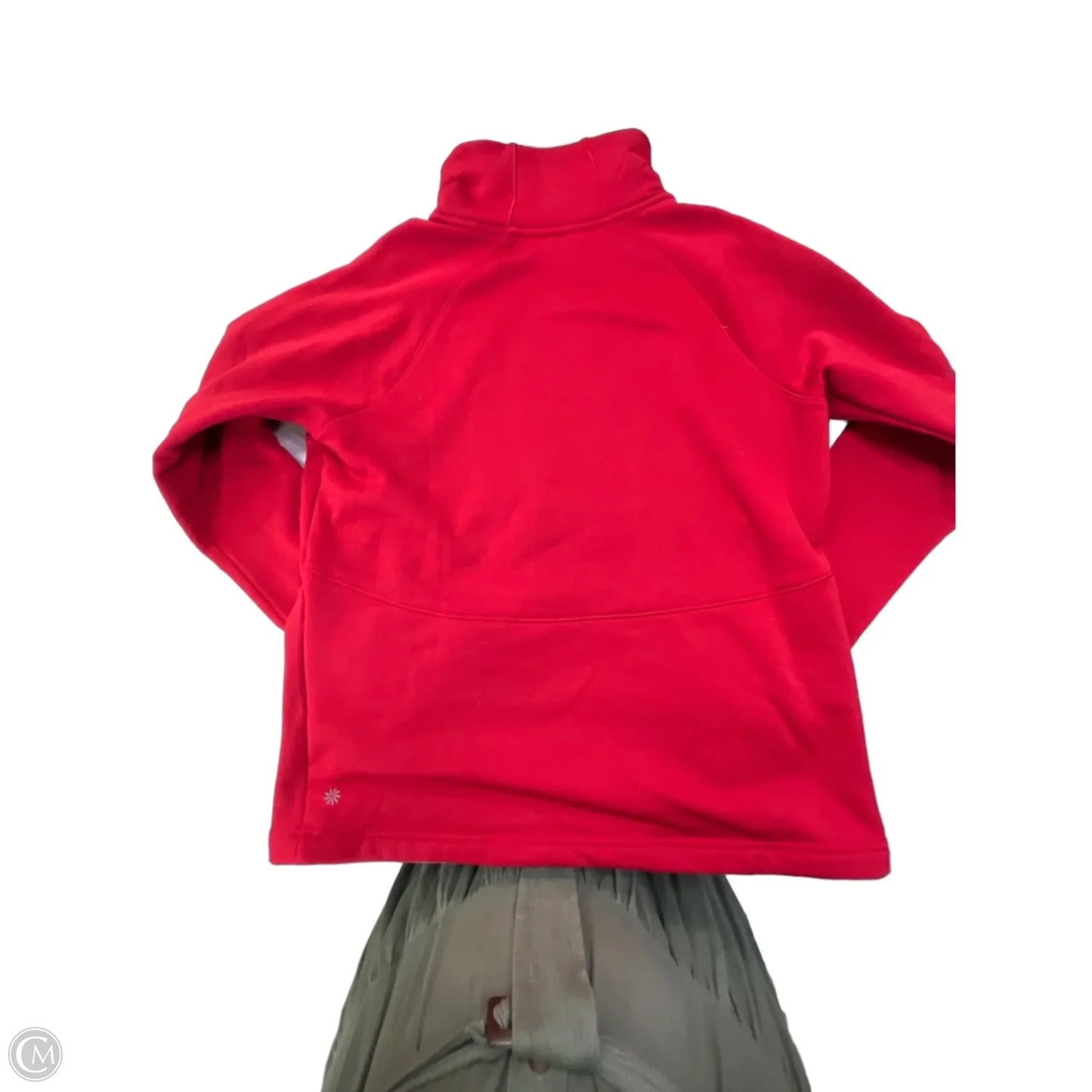 Athletic Sweatshirt Collar By Athleta In Red, Size: M