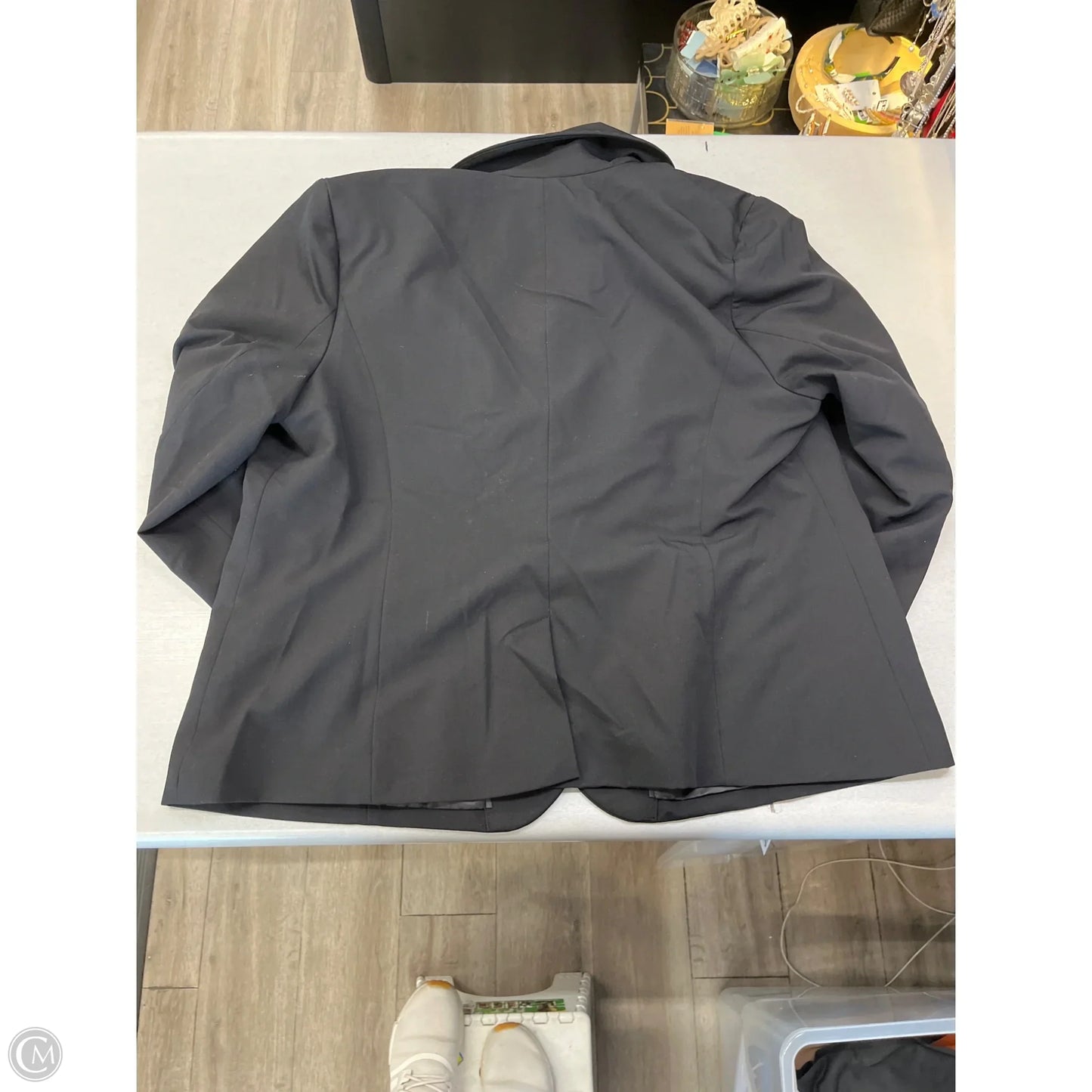 Blazer By Liz Claiborne In Black, Size: Xxl