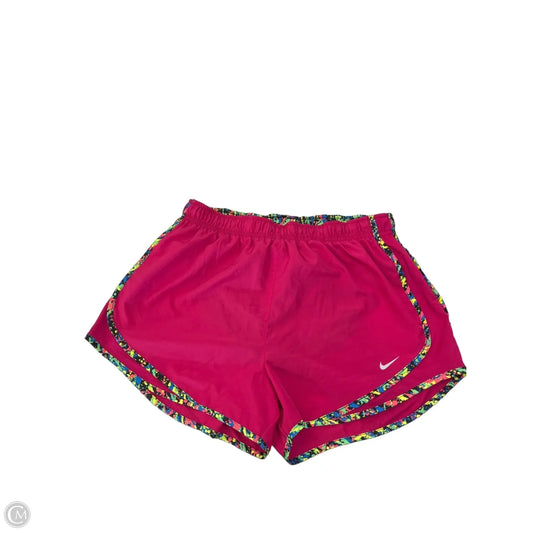 Athletic Shorts By Nike In Pink, Size: L