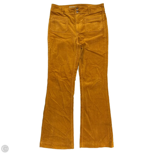 Pants Corduroy By Pilcro In Yellow, Size: M