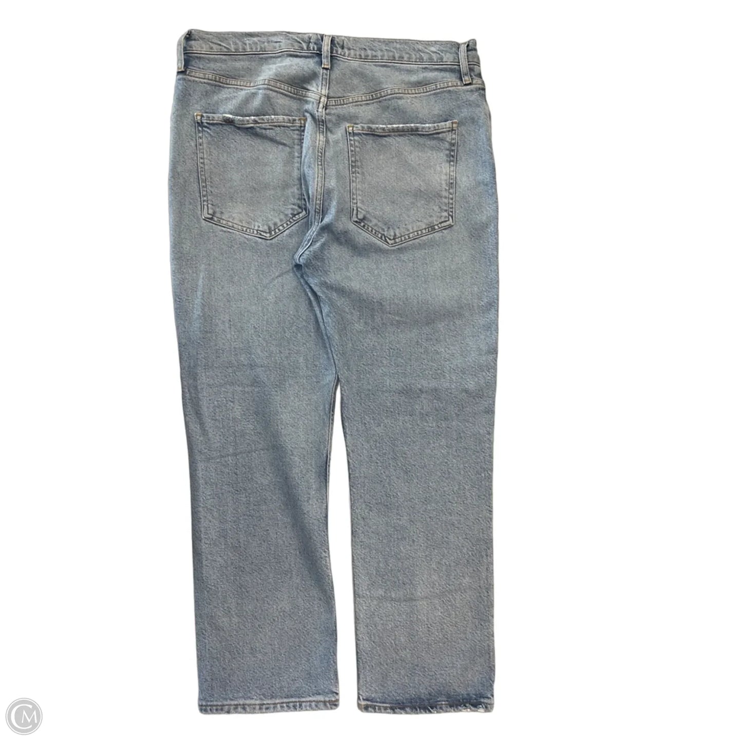 Jeans Boot Cut By Agolde In Blue, Size: M