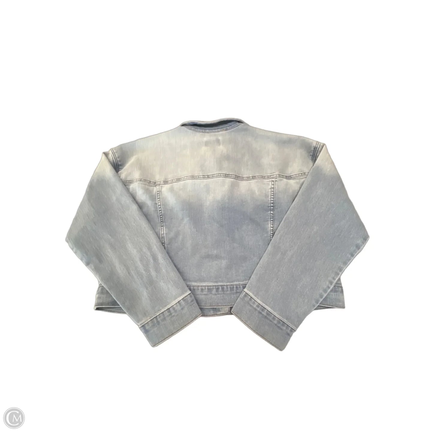 Jacket Denim By G By Giuliana In Blue Denim, Size: L
