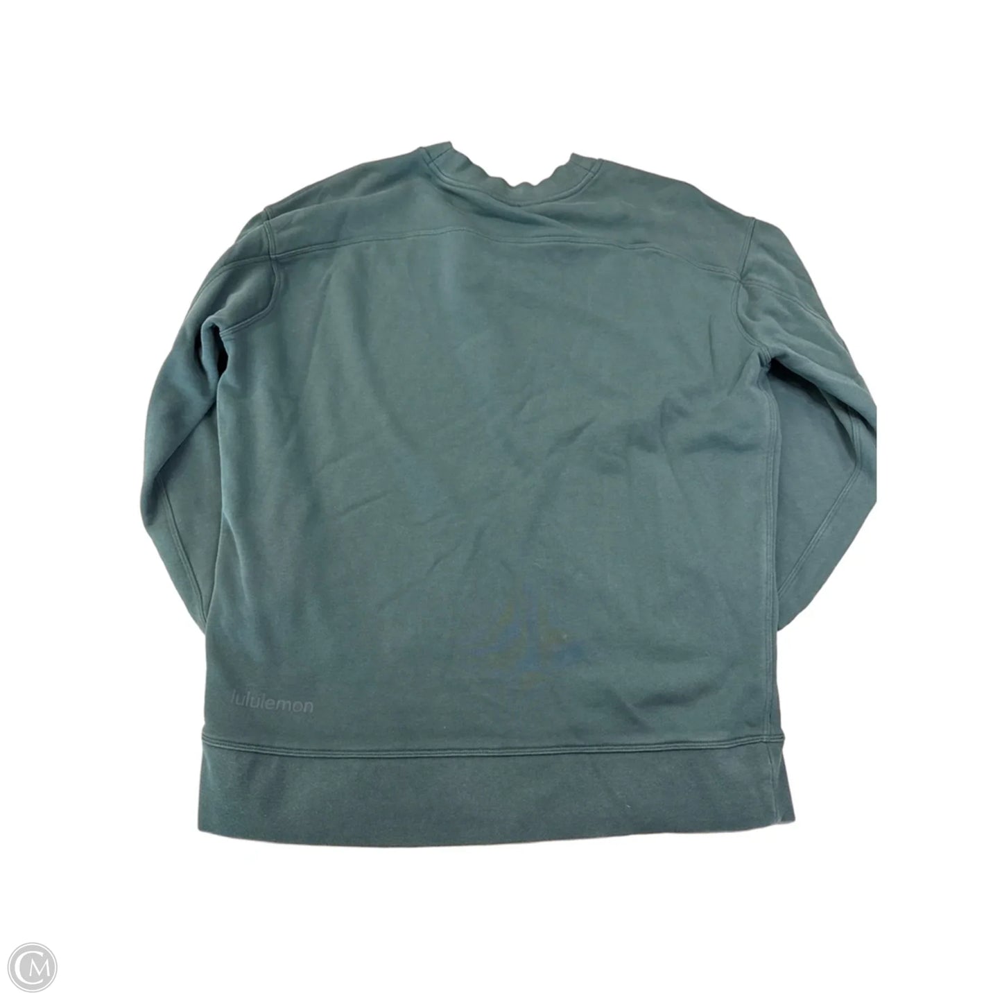 Athletic Sweatshirt Crewneck By Lululemon In Green, Size: Xs