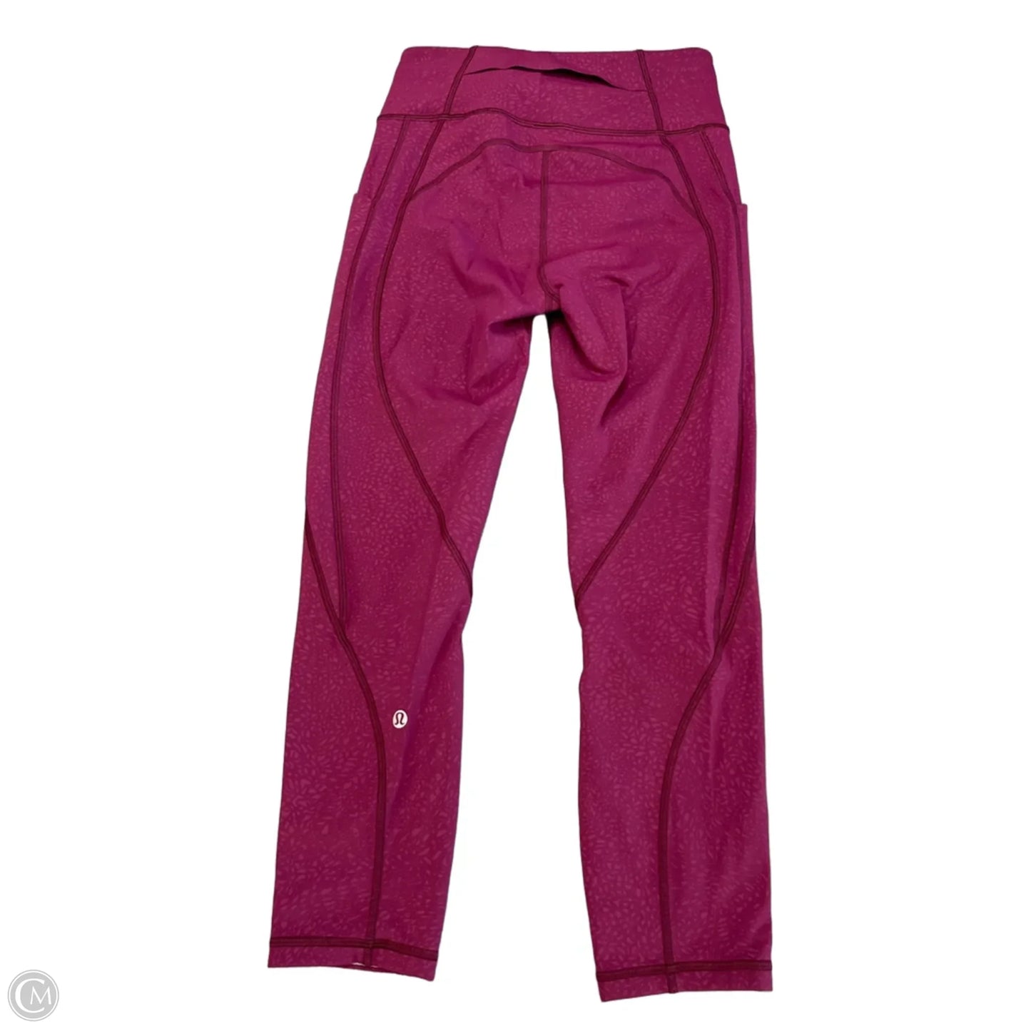 Athletic Leggings By Lululemon In Purple, Size: S