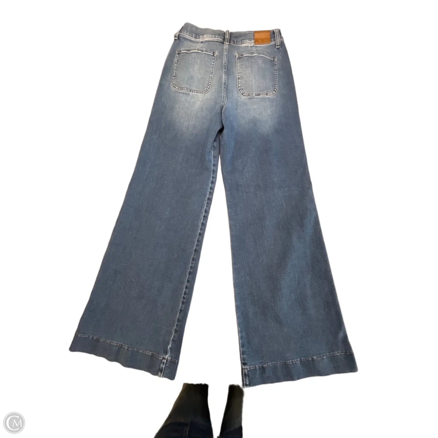 Jeans Flared By Evereve In Blue, Size: 6