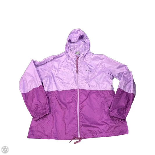 Jacket Other By Columbia In Purple, Size: Xxl