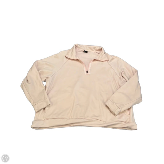 Sweatshirt Collar By Nike In Pink, Size: Xxl