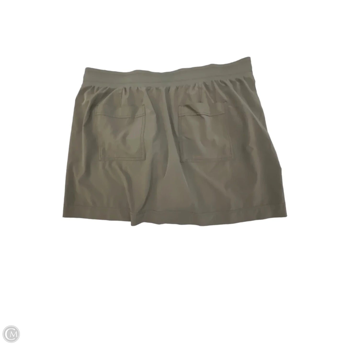 Athletic Skort By Athleta In Green, Size: Xl