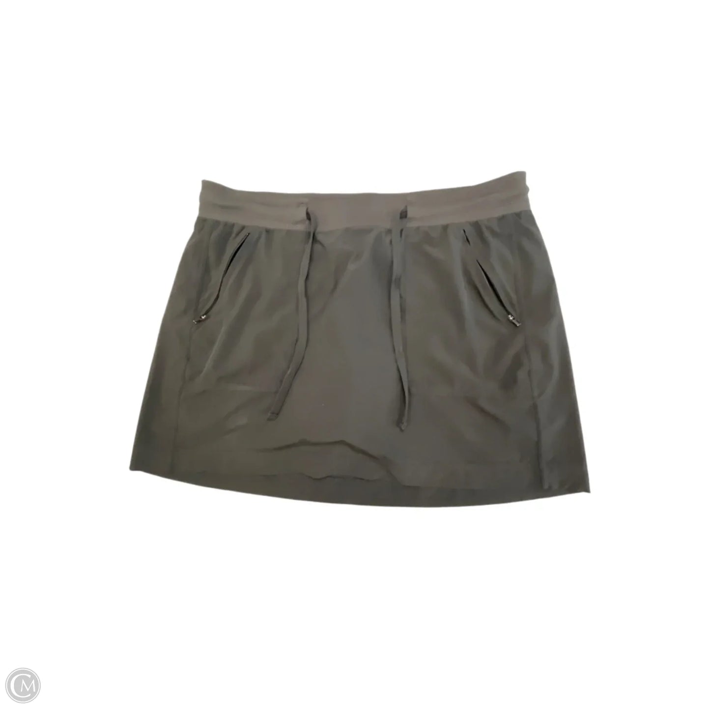 Athletic Skort By Athleta In Black, Size: Xl