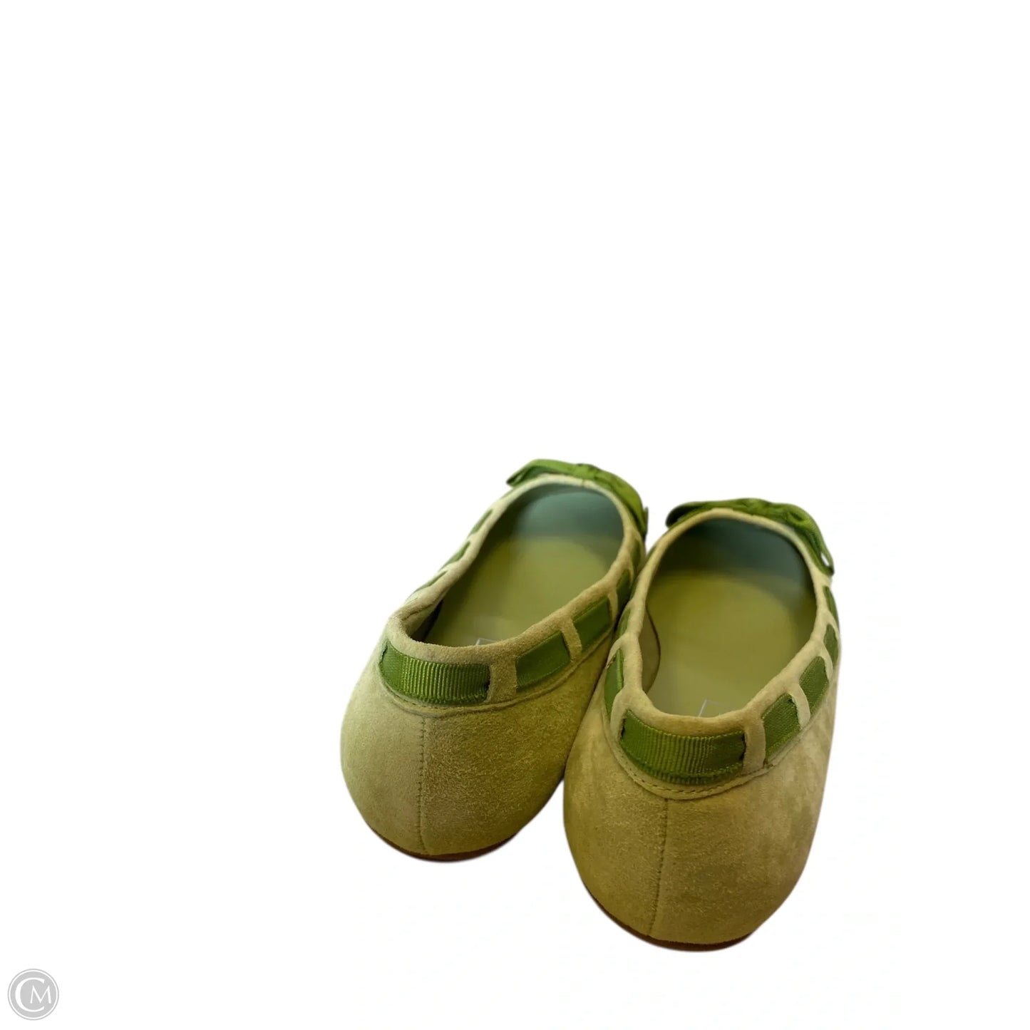 Shoes Flats By Clothes Mentor In Green, Size: 7.5
