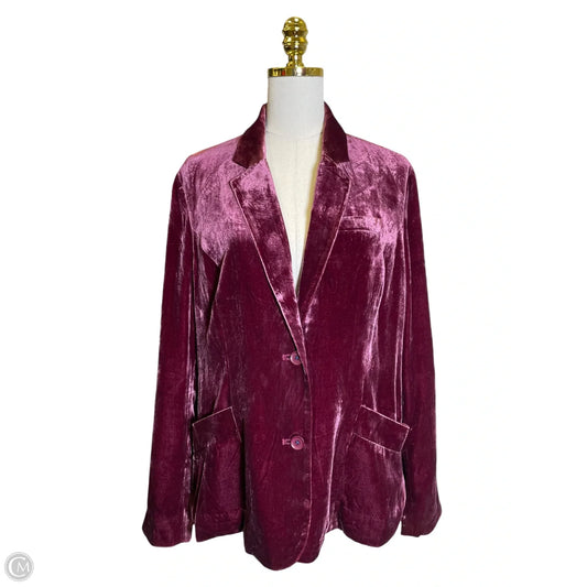 Blazer By Sundance In Maroon, Size: 12