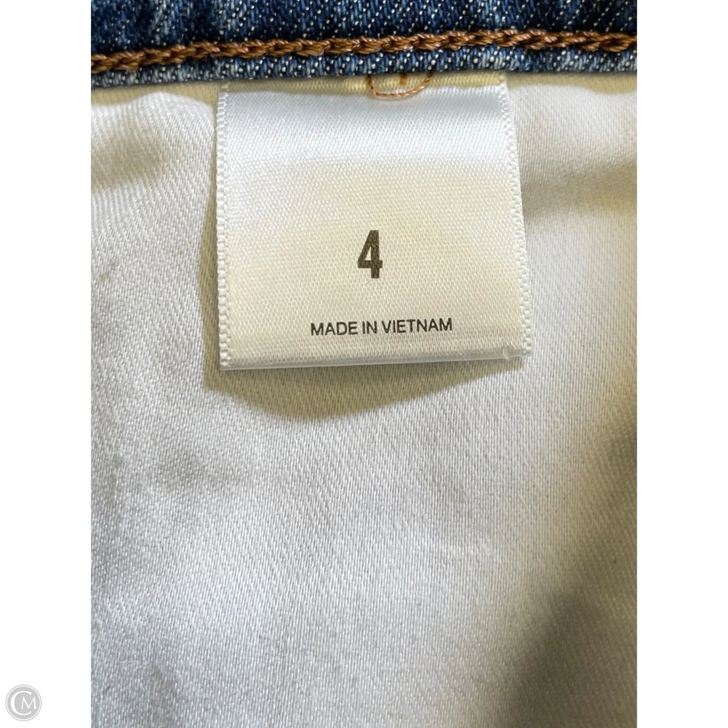 Skirt Mini & Short By Express In Blue Denim, Size: 4