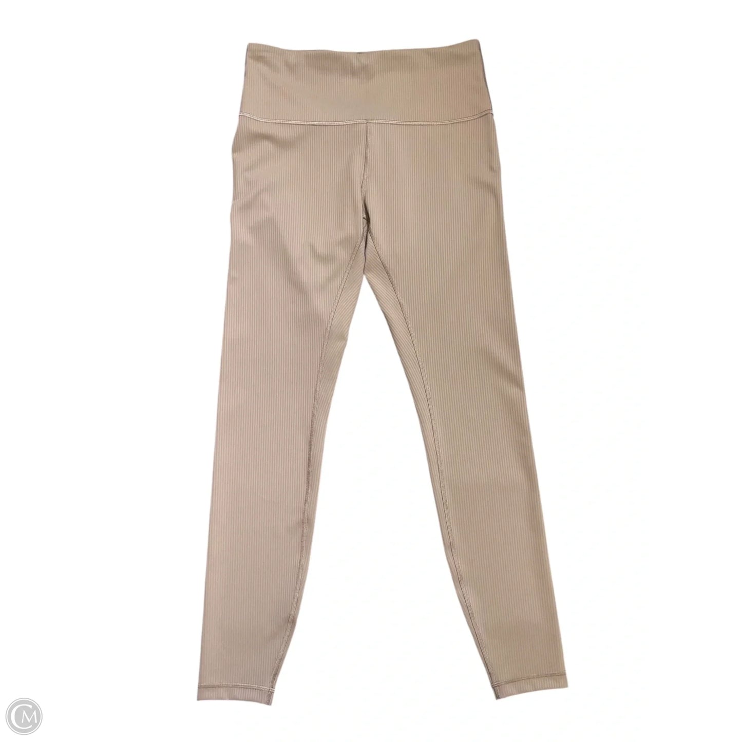 Athletic Leggings By Lululemon In Tan, Size: 8