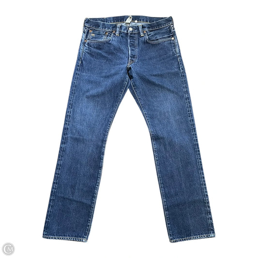 Jeans Straight By Ralph Lauren In Blue, Size: 16