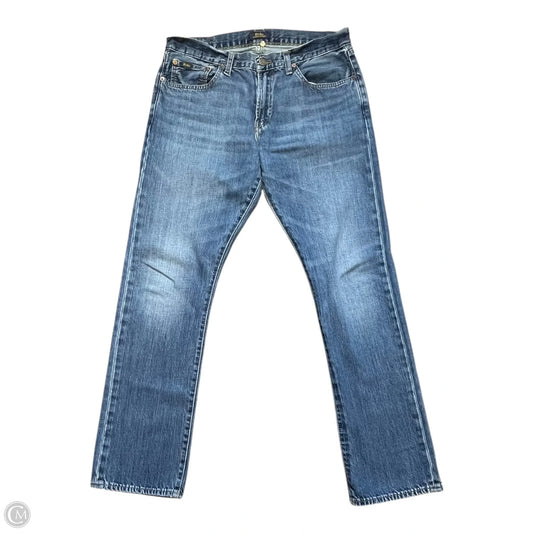 Jeans Straight By Polo Ralph Lauren In Blue Denim, Size: 14