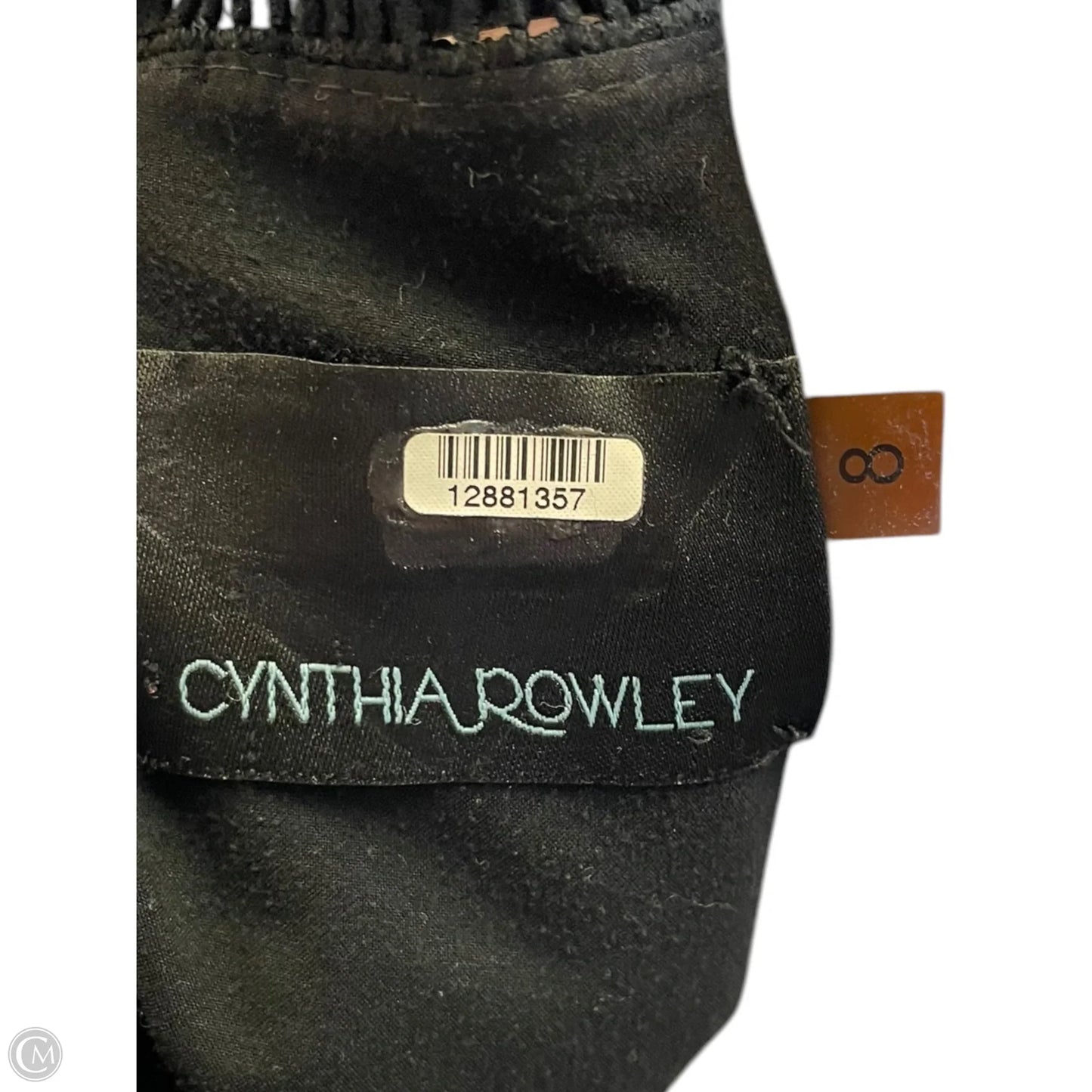 Dress Casual Midi By Cynthia Rowley In Black, Size: 8